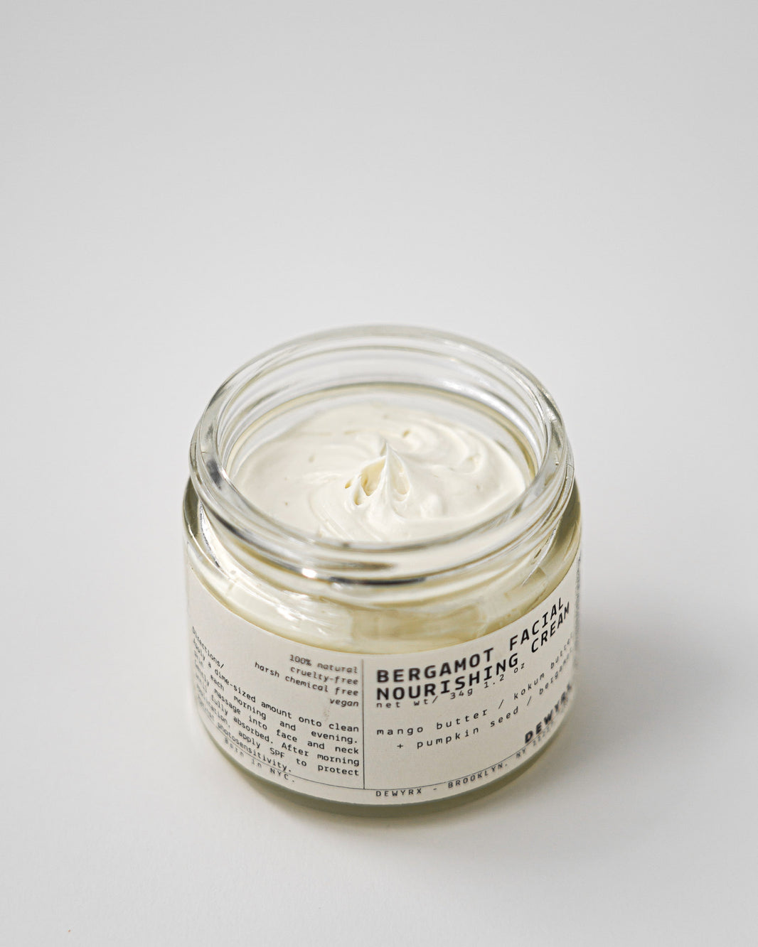Bergamot Facial Nourishing Cream – DEWYRX